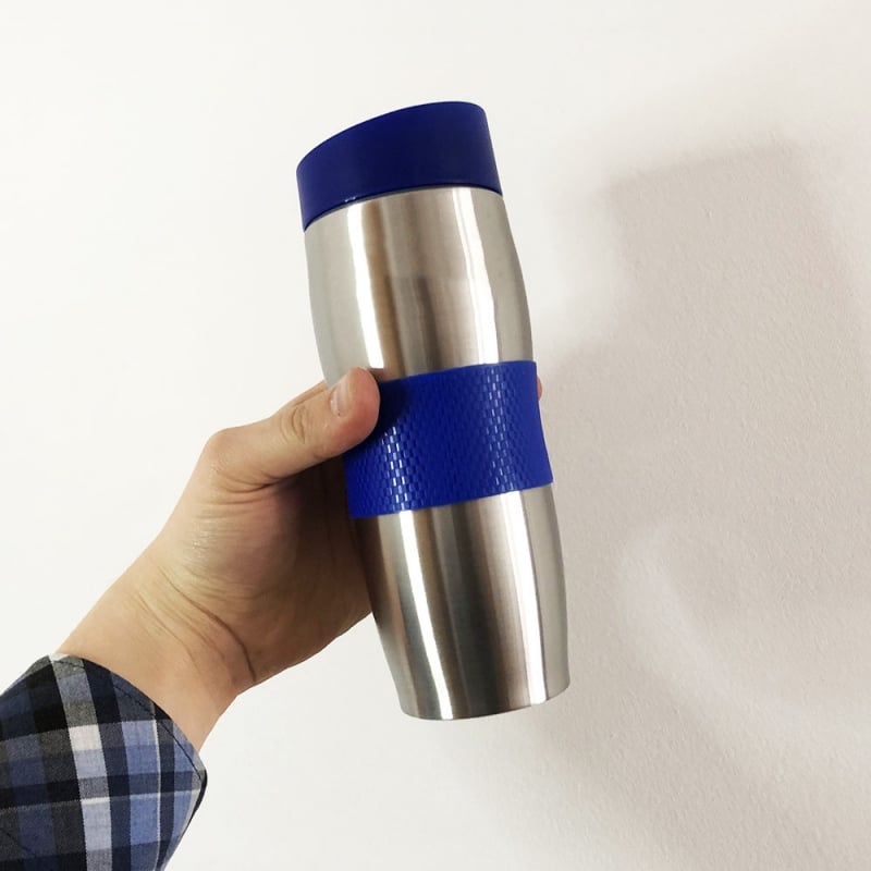 Термокухоль Unique UN-1072 380 мл Blue (23252045) - фото 3 Термокухоль Unique UN-1072 380 мл Blue (23252045) - фото 3