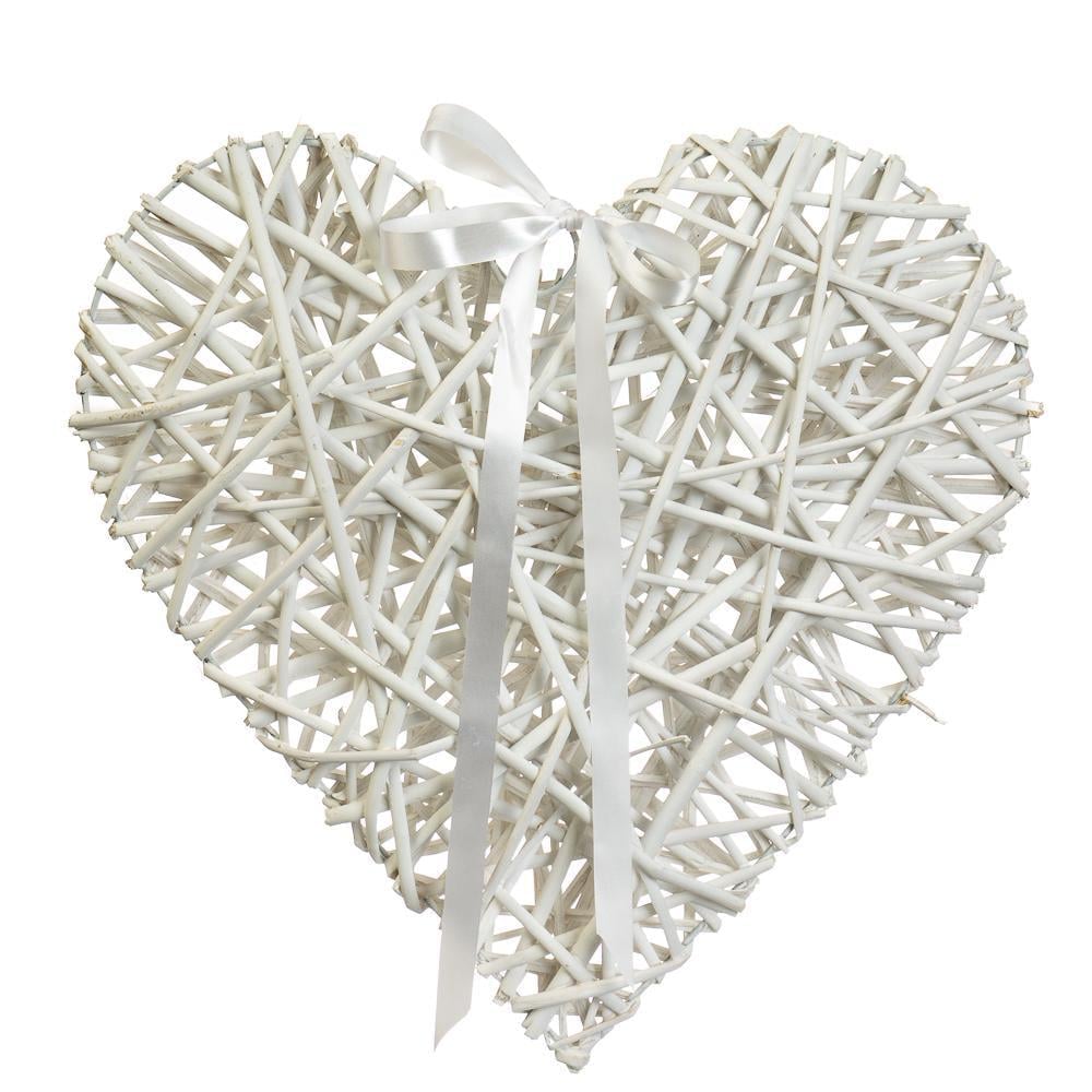 Декор із лози Серце Амура 39х36 см 4 комплекти (5002-010)