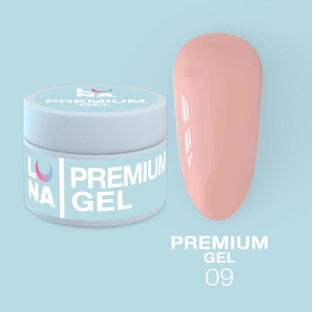 Гель Luna Moon Premium Gel №9 30 мл - фото 4 Гель Luna Moon Premium Gel №9 30 мл - фото 4