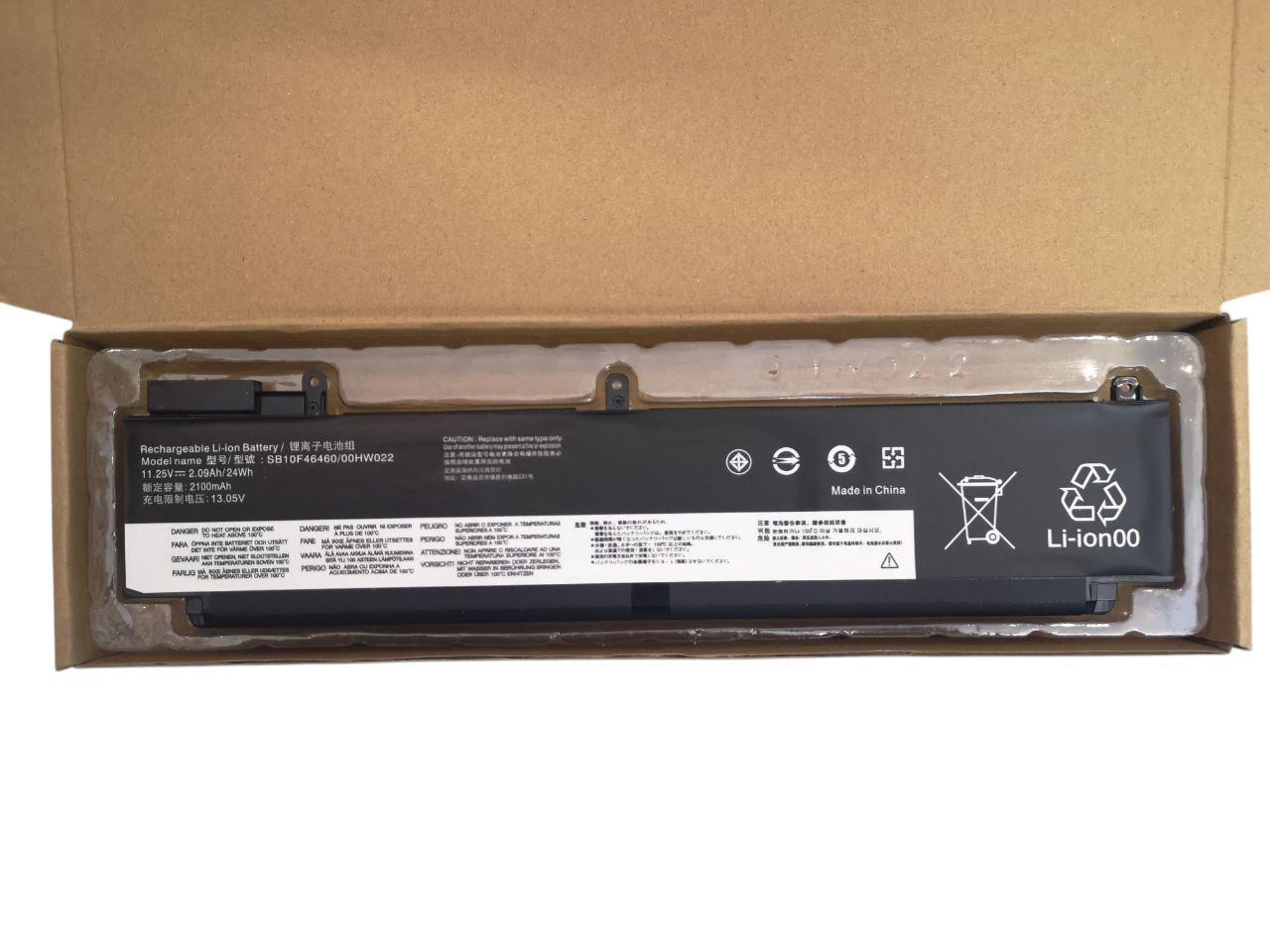 Аккумулятор для Lenovo ThinkPad T460S/T470S 01AV40/01AV406/ 01AV407/01AV408/01AV462/00HW022/00HW023 2100 mAh 24Wh (000009644)