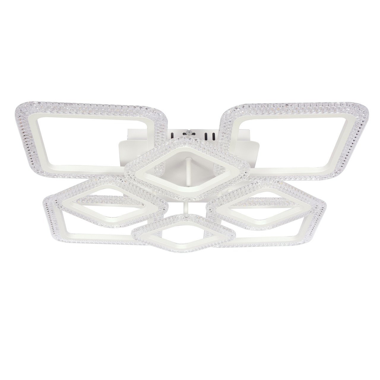 Люстра LED потолочная Sunlight 6063/4+4 Белый