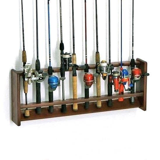 Органайзер для удочек из дерева Сарлан Капучино (РЫБ-002509)