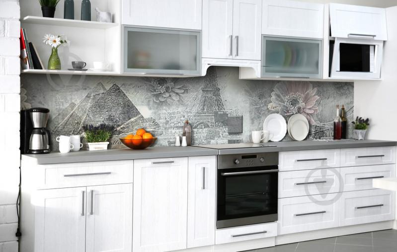 Скинали на кухню Zatarga «Подорож архітектора» 600х2500 мм вінілова 3Д наклейка кухонний фартух Скинали на кухню Zatarga «Подорож архітектора» 600х2500 мм вінілова 3Д наклейка кухонний фартух