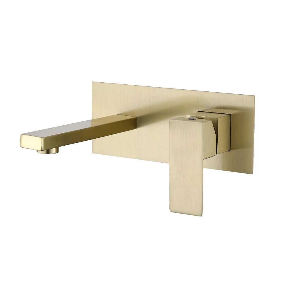 Смеситель для раковины скрытого монтажа VBI LORENO Brushed gold (2958591553)