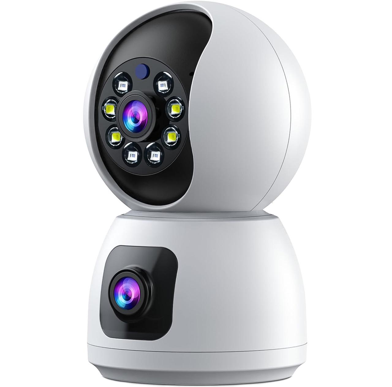 Камера видеонаблюдения/видеоняня поворотная WiFi uSafe IC-01DL-PTZ с датчиком движения и ночной подсветкой 4 Мп - фото 2 Камера видеонаблюдения/видеоняня поворотная WiFi uSafe IC-01DL-PTZ с датчиком движения и ночной подсветкой 4 Мп - фото 2