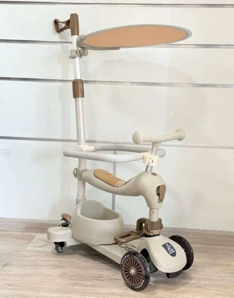 Самокат детский Maraton 3in1 K619В Кремовый