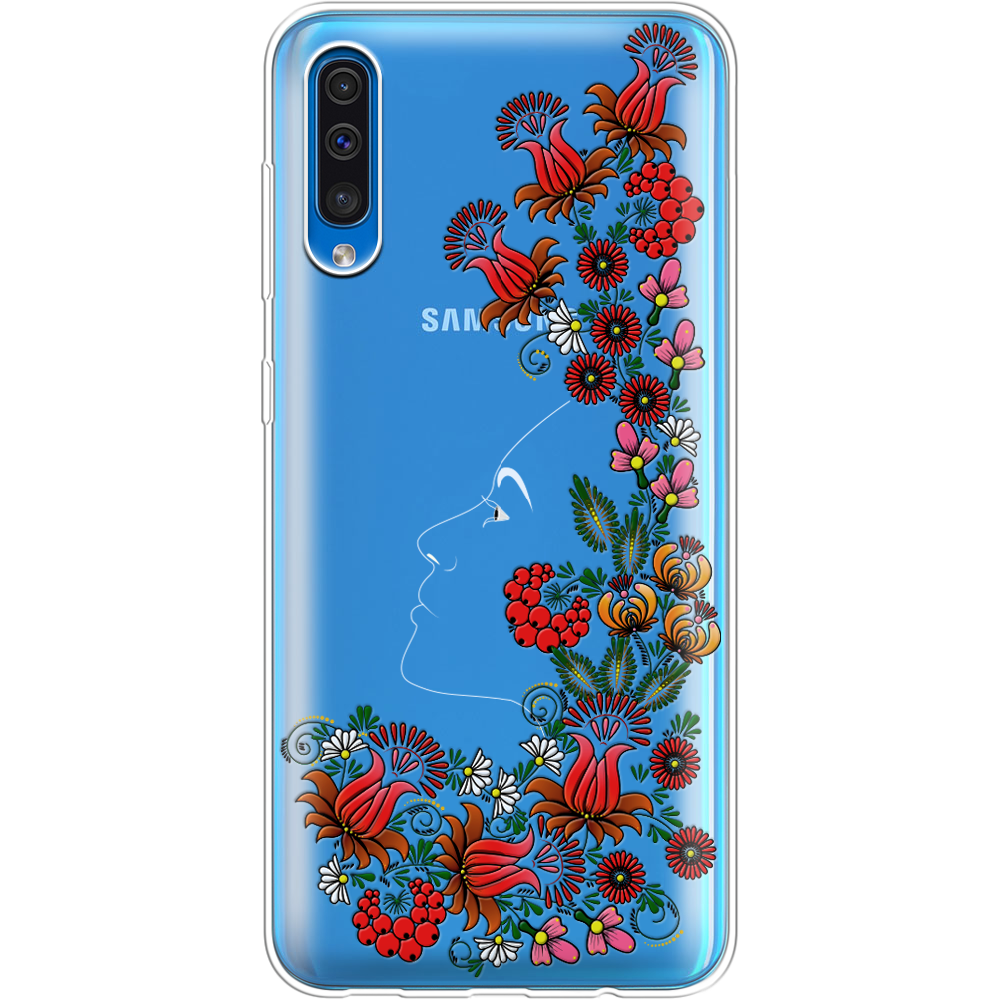 Чехол Boxface Samsung A505 Galaxy A50 3D Ukrainian Muse Прозрачный силикон (36417-bk64-36417)