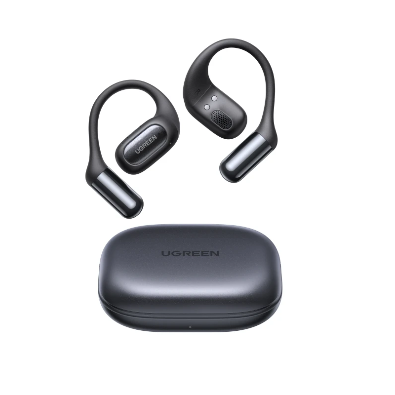 Наушники беспроводные UGREEN WS213 FitBuds Open-Ear Bluetooth 6.0 Black (WS213) Наушники беспроводные UGREEN WS213 FitBuds Open-Ear Bluetooth 6.0 Black (WS213)