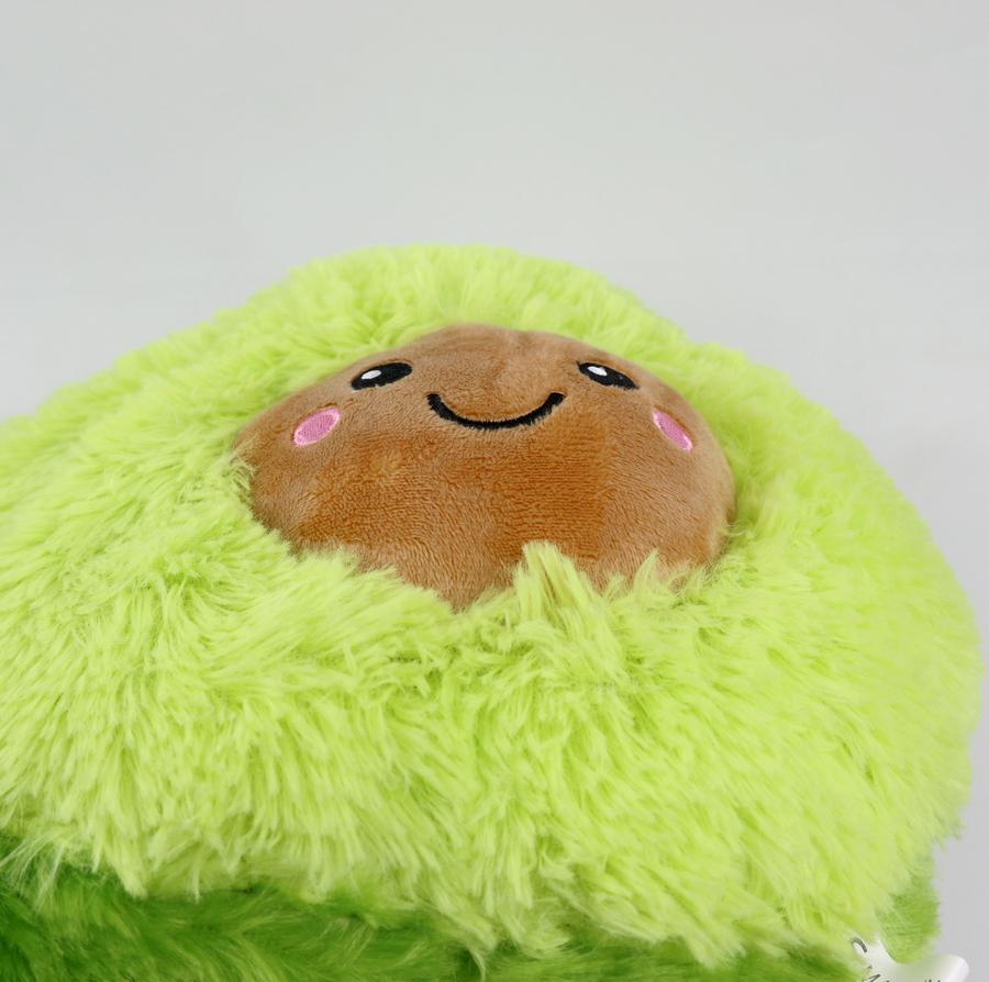 Мягкая игрушка Авокадо подушка плюшевая 30 см (4123489) - фото 3 Мягкая игрушка Авокадо подушка плюшевая 30 см (4123489) - фото 3