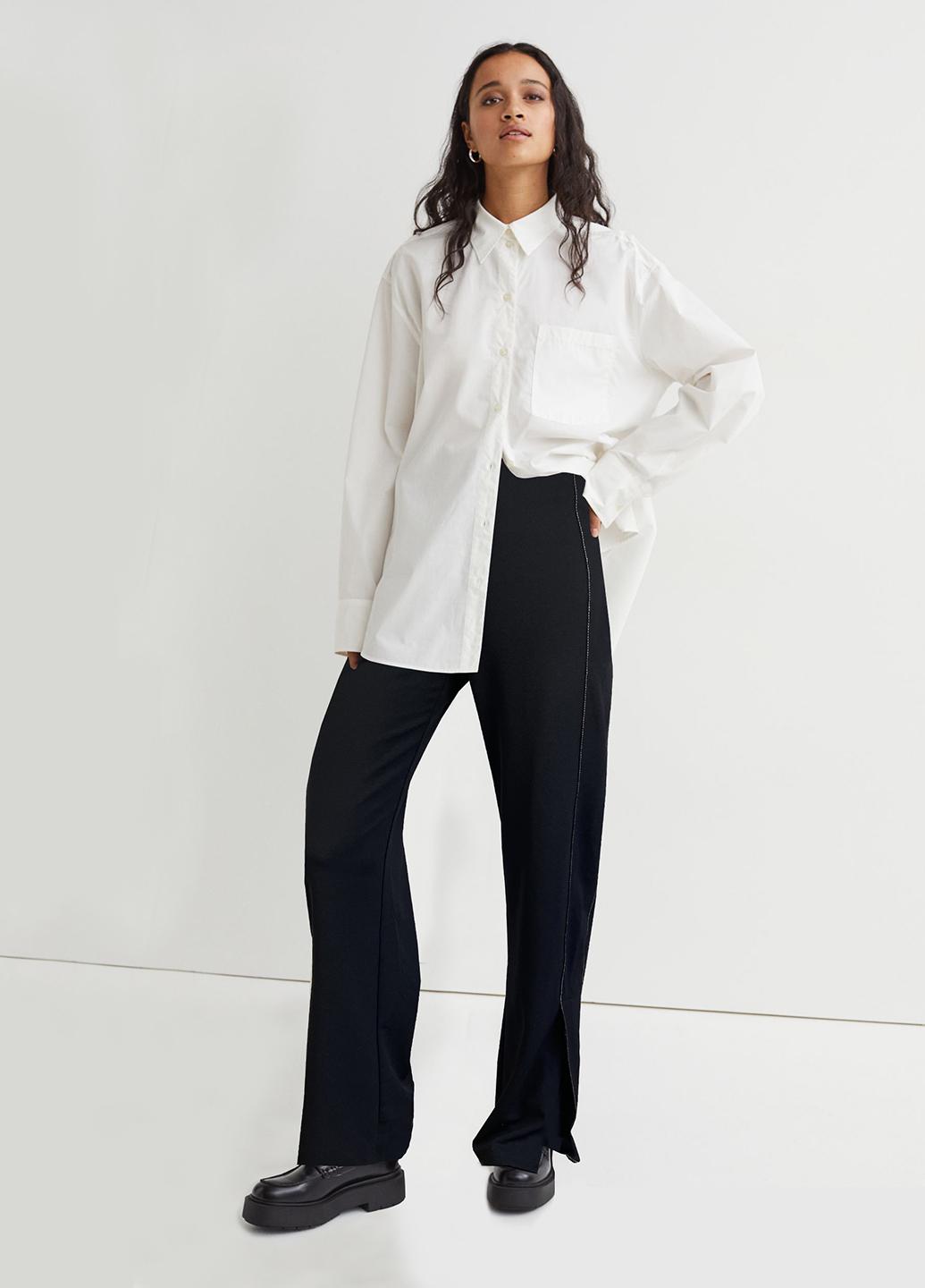 Брюки женские H&M XS Черный (8774311b47)