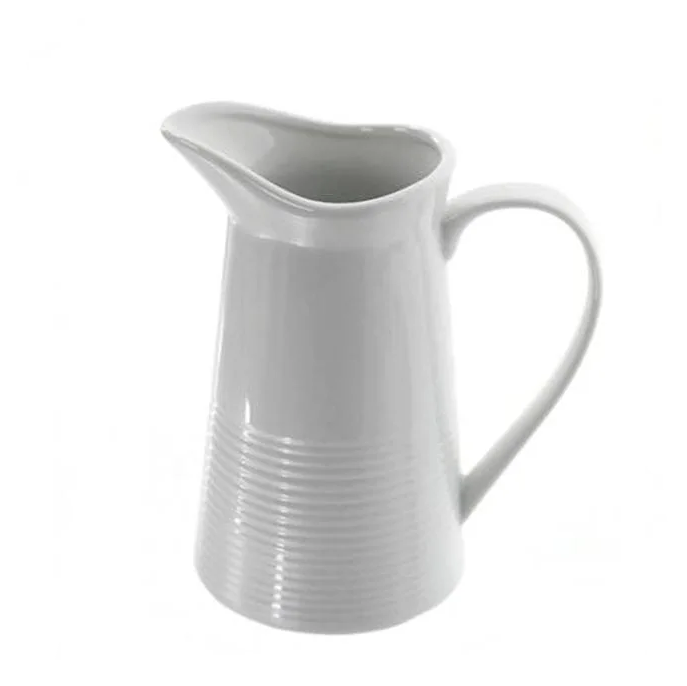 Молочник фарфоровый белый 0.7 л. Flora 45147