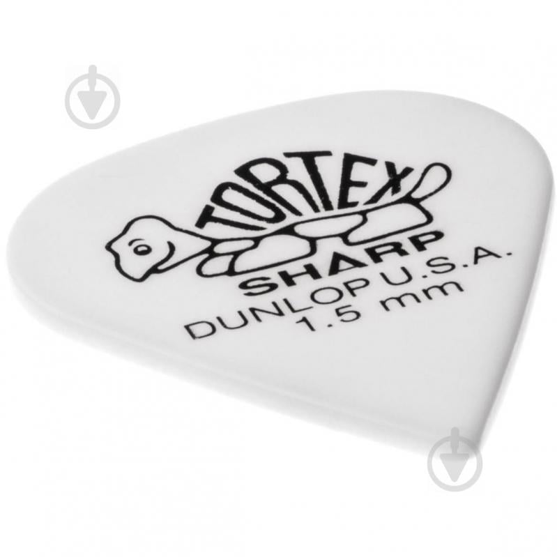 Медиатор Dunlop 4121 Tortex Sharp Guitar Pick 1.50 mm (1 шт.) - фото 2