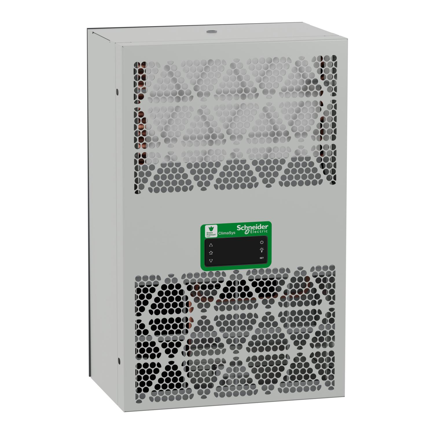Система охлаждения Schneider Electric ClimaSys CU 350 Вт 230 В боковая сталь IP55 для шкафа Spacial (NSYCU350DG)