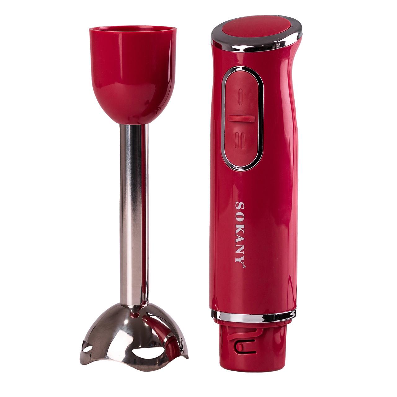 Блендер ручной Sokany SKDD1722 погружной 300 Вт Розовый (2896) - фото 1 Блендер ручной Sokany SKDD1722 погружной 300 Вт Розовый (2896) - фото 1