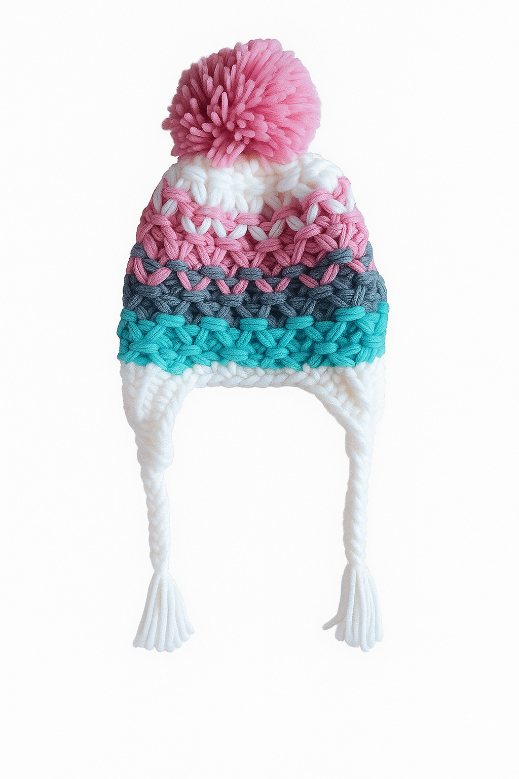 Шапка для дівчинки в'язана C&amp;A 104-122 см (127256)