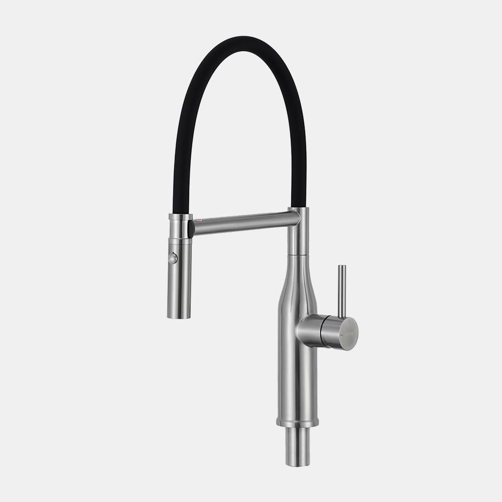 Смеситель для кухни Gappo G4098-25 с гибким изливом (57770)