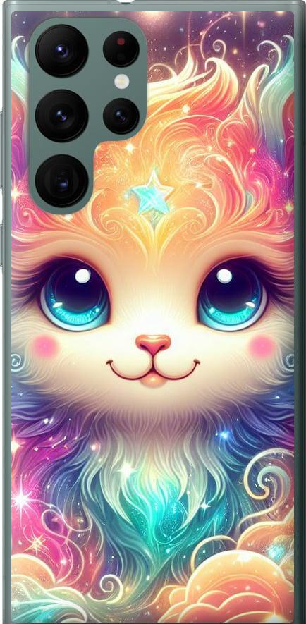 Чехол на Samsung Galaxy S22 Ultra Сказочный котенок (5813u-2500-42517)