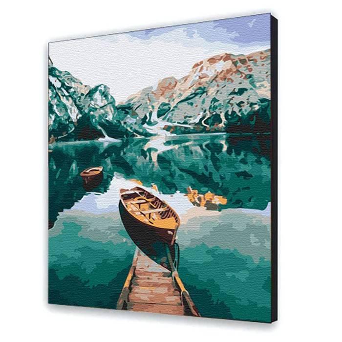 Картина по номерам Река в Горах с красками и кистями 40х50 см Multicolor (2030775354)