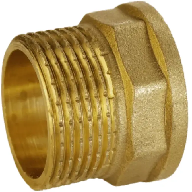 Переходник латунный 1"ВРх1"ЗР штампованный (А0608А VA)