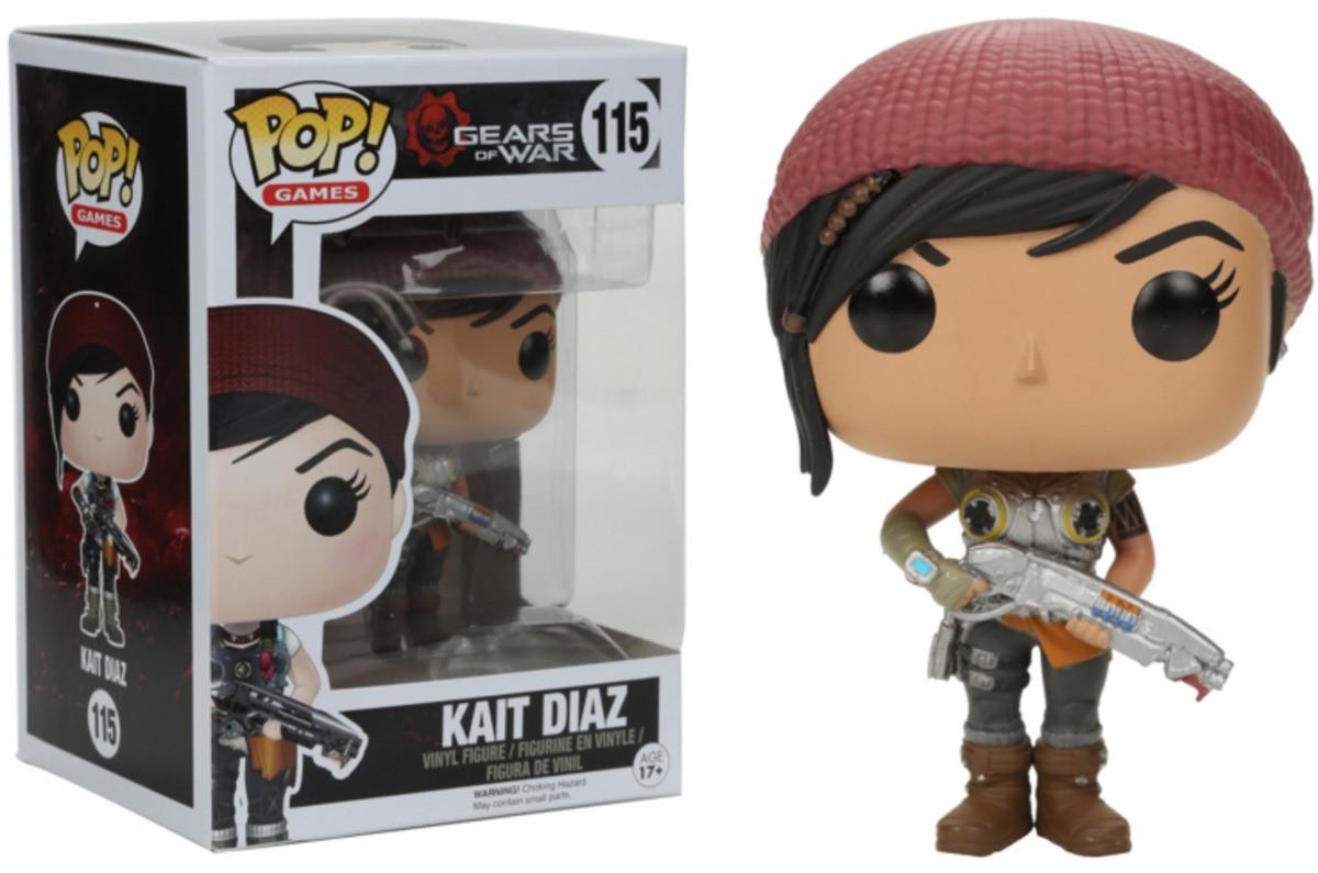 Дитяча ігрова фігурка Funko Pop Gears of War Kait Diaz 10 см (Game GW KD 115)