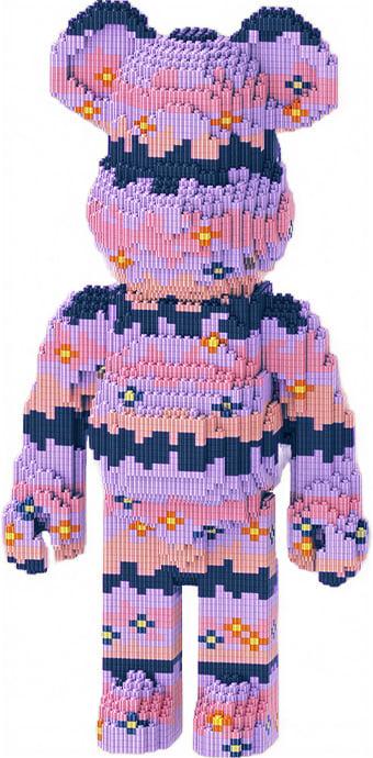 Конструктор 3D Magic Blocks SHLab BB-71 BearBrick Pattern 4500 деталей 56 см Lilac (39112) Конструктор 3D Magic Blocks SHLab BB-71 BearBrick Pattern 4500 деталей 56 см Lilac (39112)