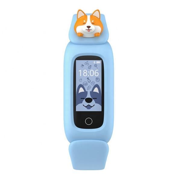 Дитячий фітнес браслет трекер Havit HV-M81 IP68 Blue (27165)