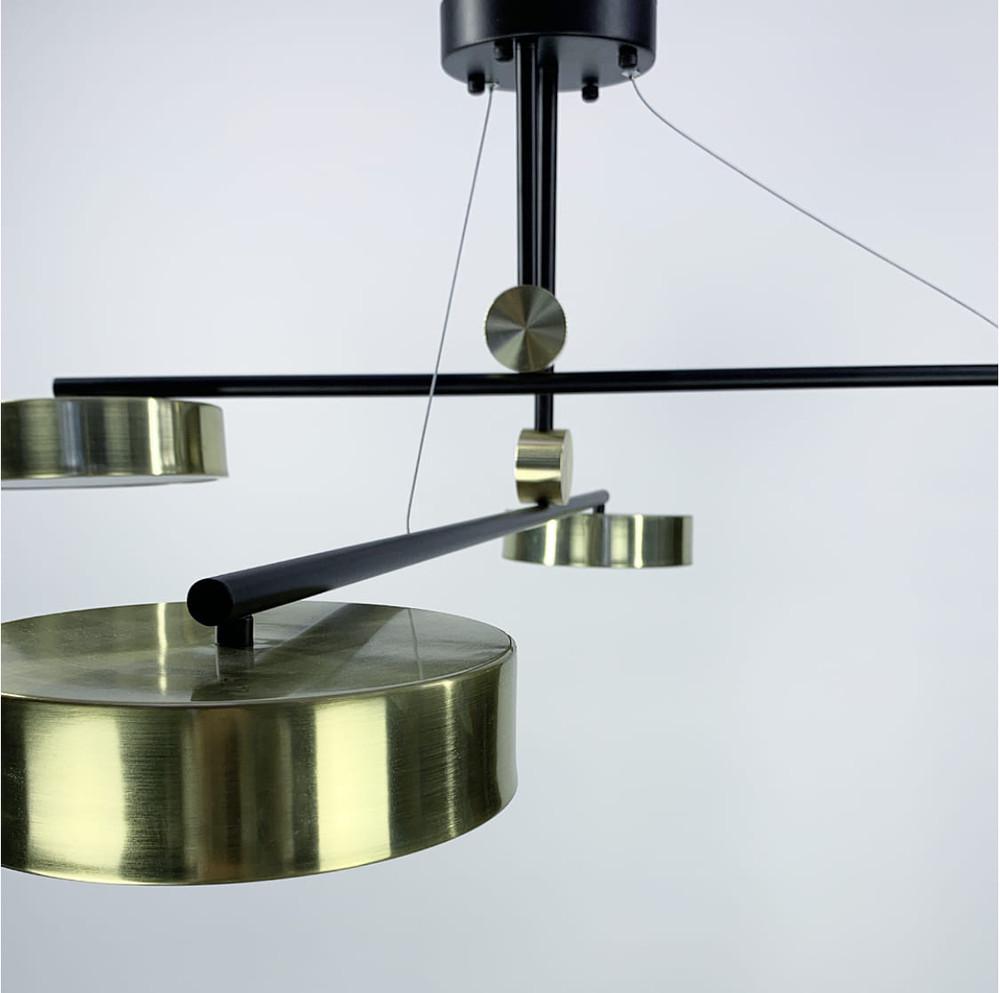 Люстра стельова з LED елементами (H 9833/4) - фото 7