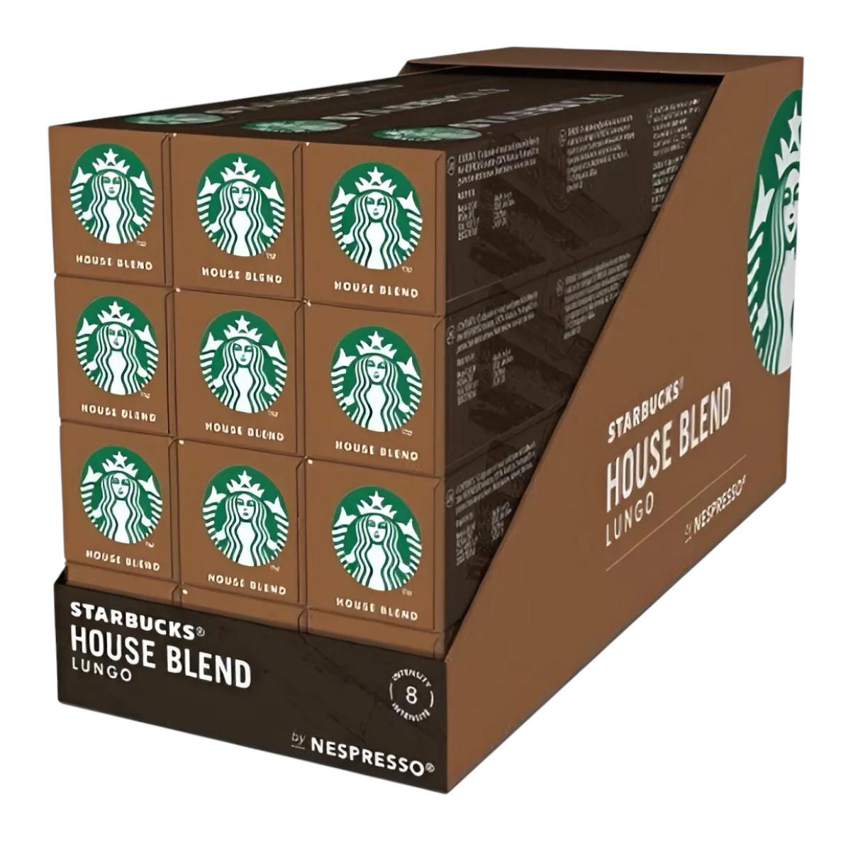 Набор кофе в капсулах STARBUCKS House Blend Lungo 120 капсул