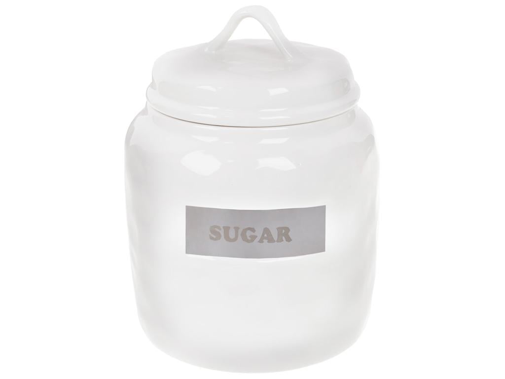Банка Sugar 1,5 л Белый (BDI-945-321) Банка Sugar 1,5 л Белый (BDI-945-321)
