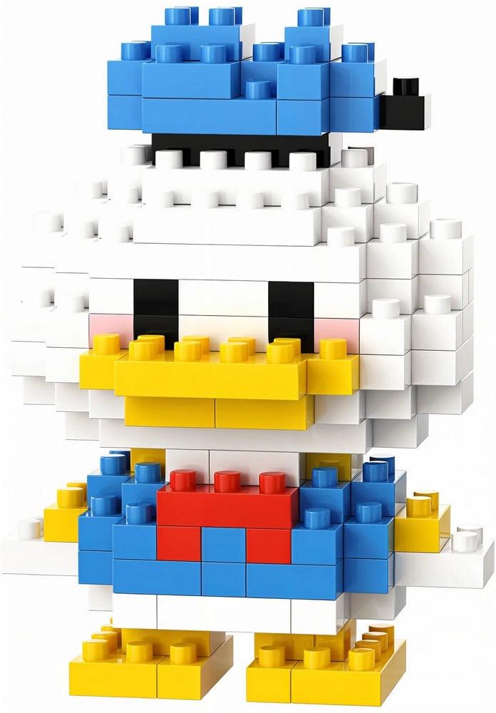 Конструктор 3D Mini Bricks SHLab BB-25 Donald Duck 6 см (39065)