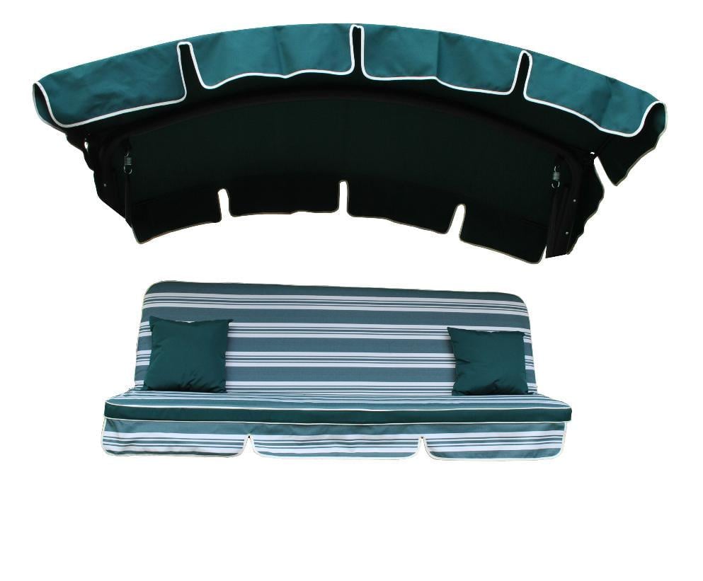 Комплект м'який до гойдалки Ost-Fran Deli Темно-зелений (2766)