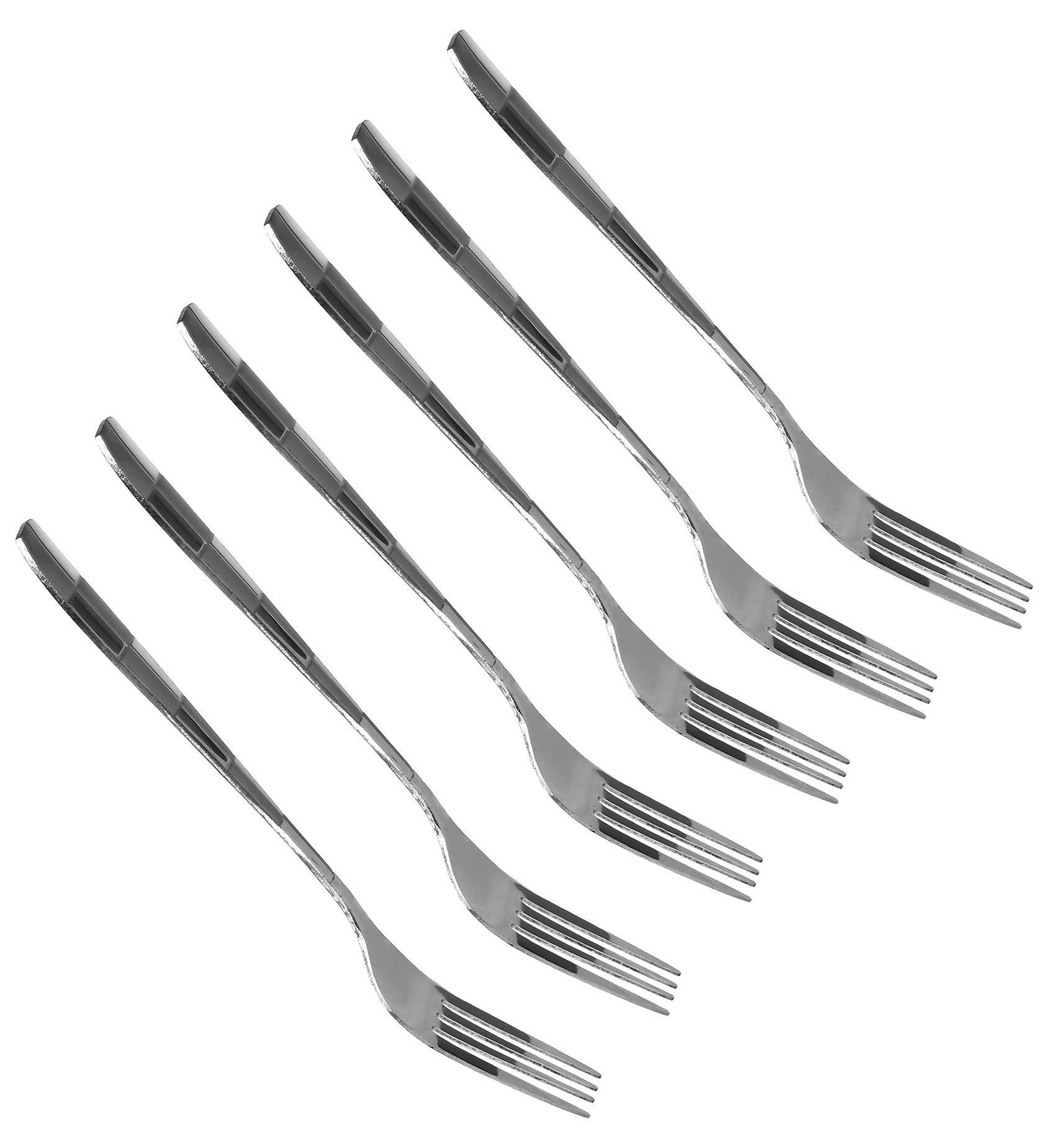Набор столовых вилок Chess из нержавеющей стали 6 шт. Набор столовых вилок Chess из нержавеющей стали 6 шт.