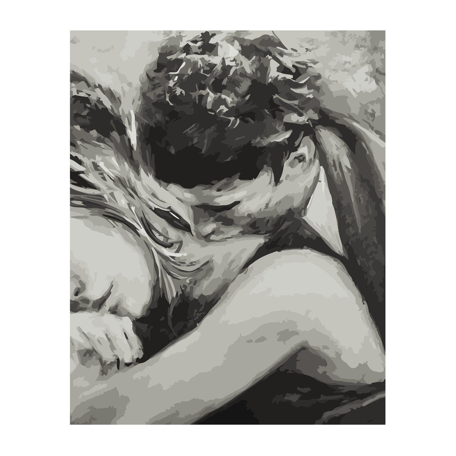 Картина по номерам Strateg Влюбленные 40x50 см (VA-3015)