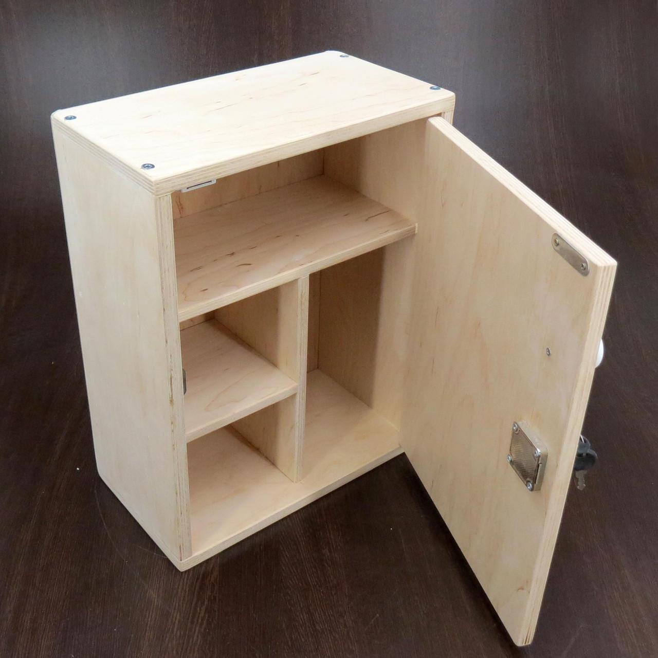 Шкафчик настенный для медикаментов из дерева Эскироль Бланже (АПТ-000501) - фото 8 Шкафчик настенный для медикаментов из дерева Эскироль Бланже (АПТ-000501) - фото 8