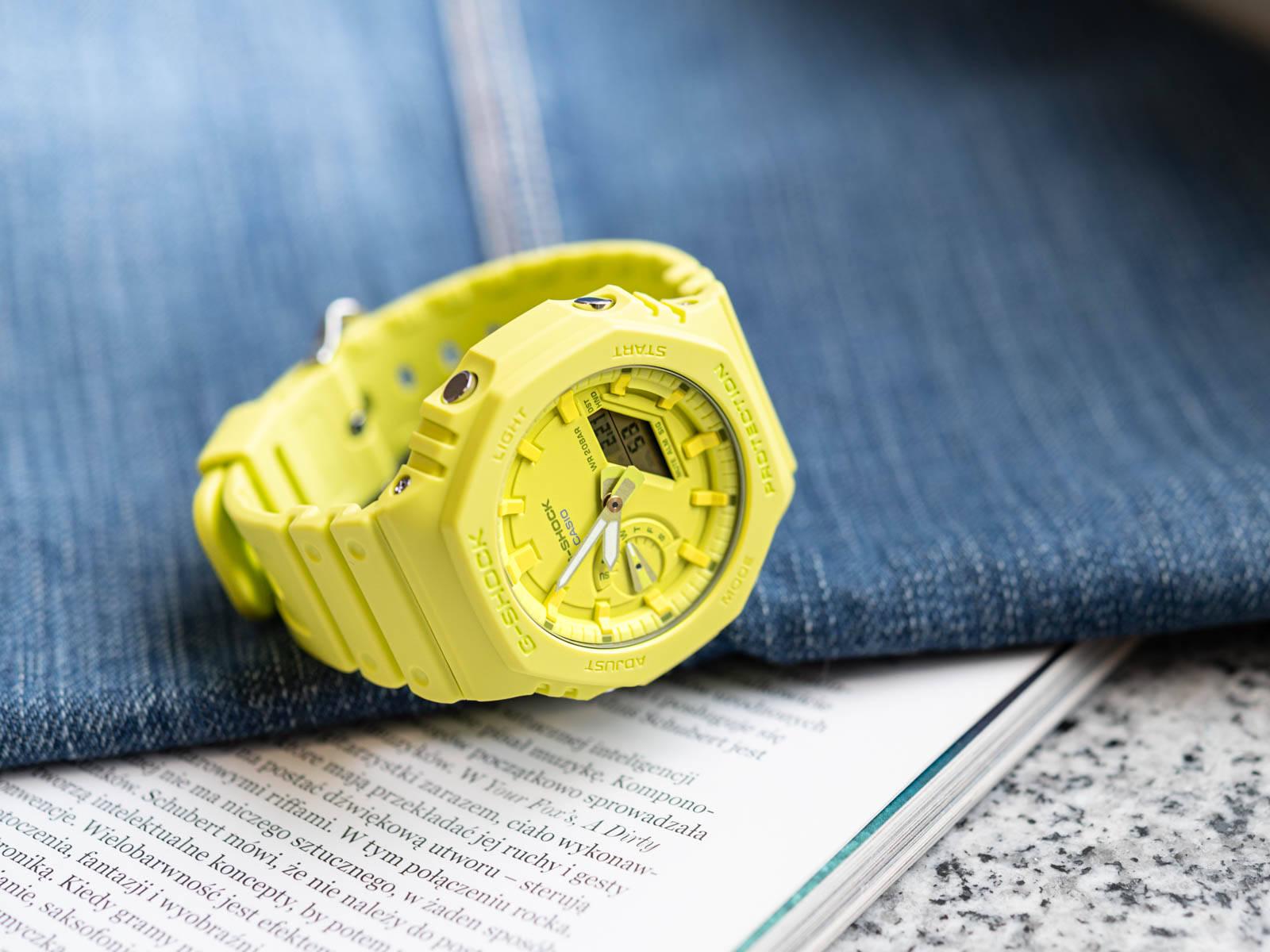 Часы Casio G-SHOCK GA-2100-9A9ER (6947) - фото 2 Часы Casio G-SHOCK GA-2100-9A9ER (6947) - фото 2