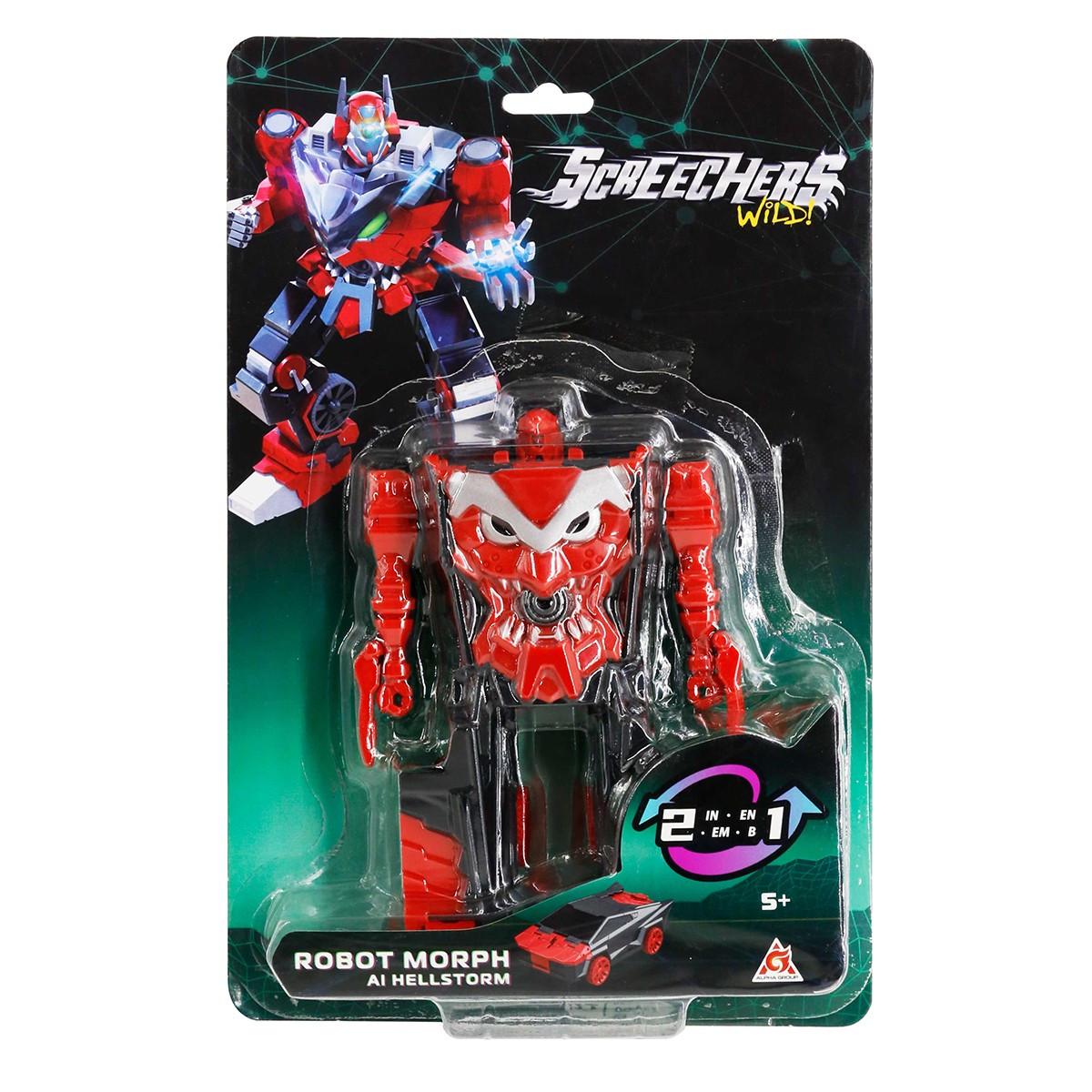 Робот-трансформер Screechers Wild! S5 Хелшторм (EU686152-ks) - фото 7