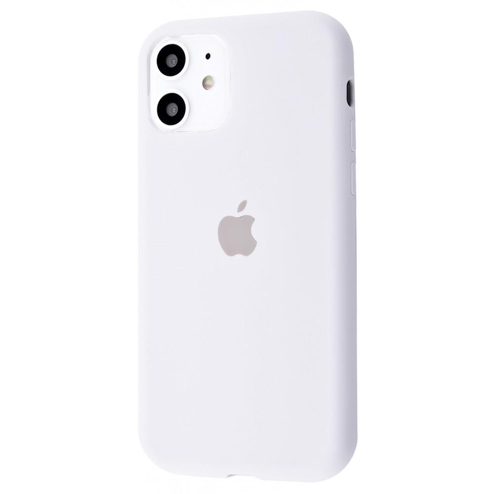 Чохол PRC Silicone Case Full Cover для iPhone 11 White