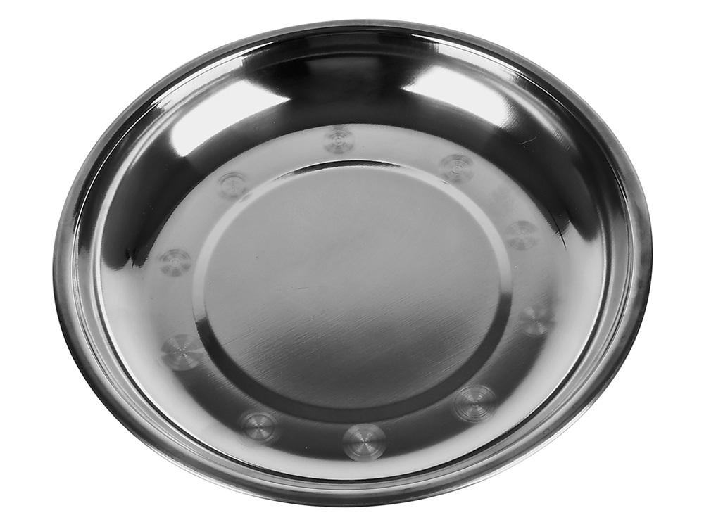 Тарілка туристична кругла з нержавіючої сталі 18 см (33003765) Тарілка туристична кругла з нержавіючої сталі 18 см (33003765)