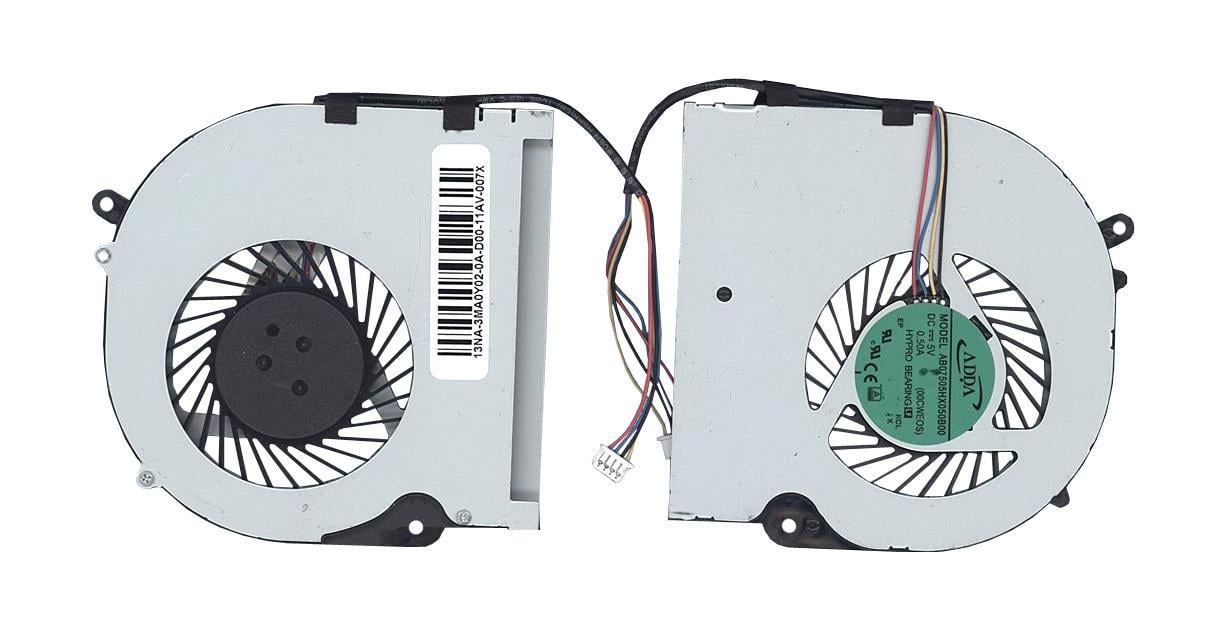 Кулер для ноутбука Toshiba Satellite E45W VER-2 5V 0.5A 4-pin Adda