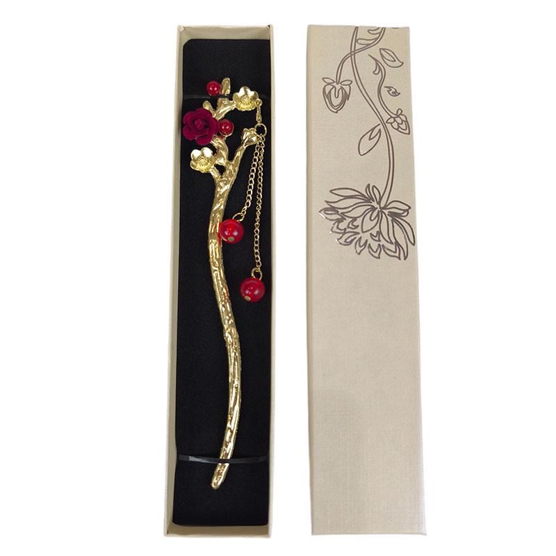 Заколка для волос цветы Золотистый (U8119 8116)