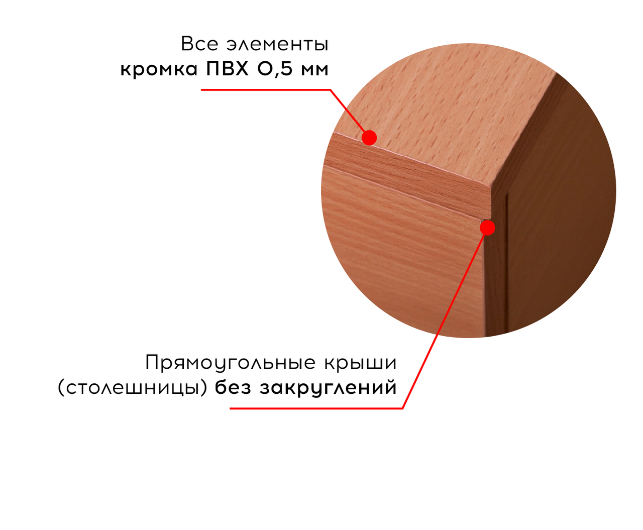 Комод МАКСИ-МЕбель Багет mini Дуб молочный/Венге магия (11088) - фото 6