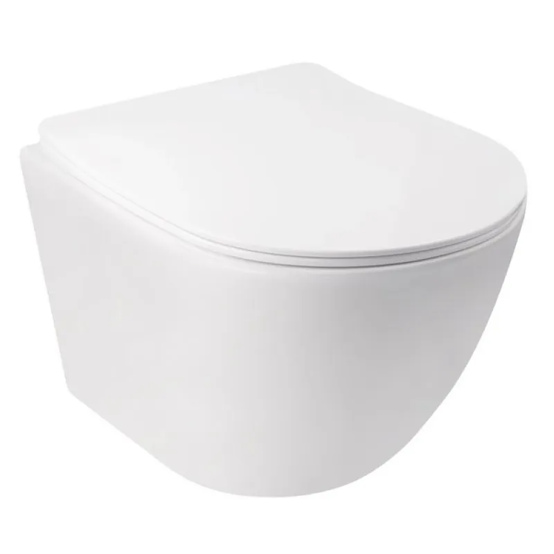 Унітаз підвісний MIXXUS ELLIPSE-0306-R система змиву RIMLESS 520x360x365 мм (MI6708)