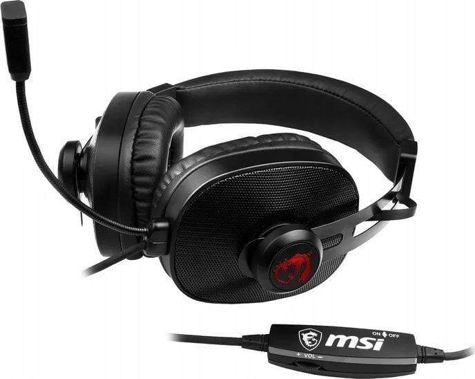 Навушники з мікрофоном MSI S Box Black (547917)