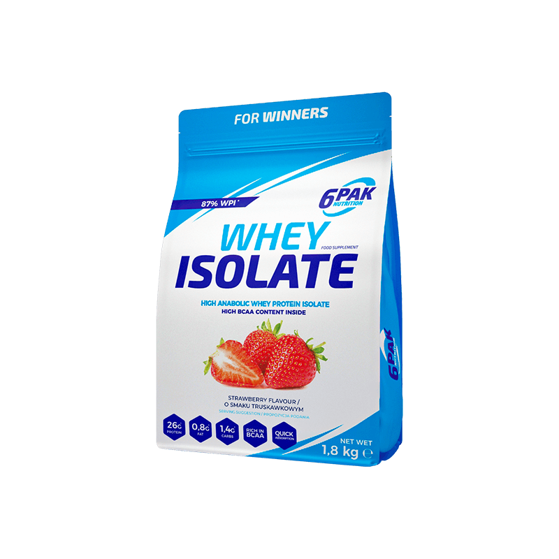 Протеин изолят Whey Isolate 1800 г Strawberry (00000026938)