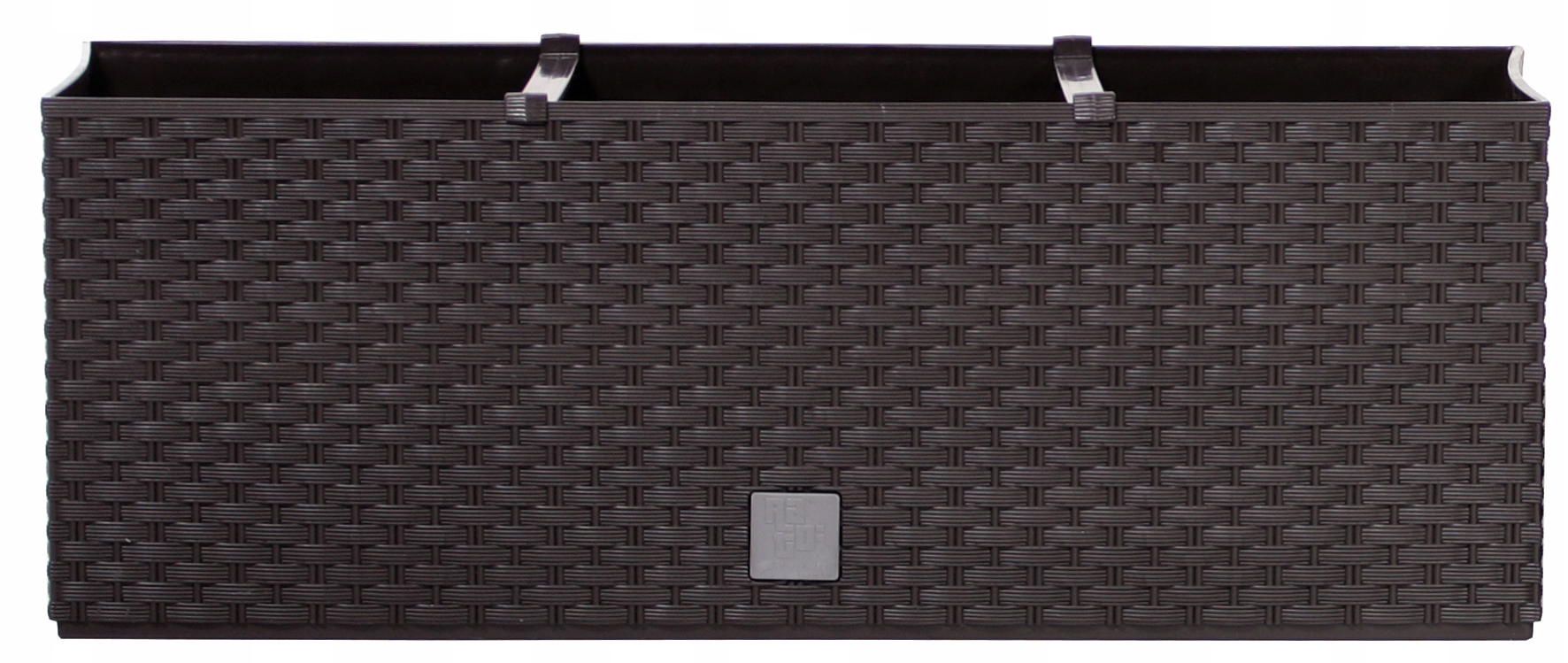 Кашпо-горшок для цветов с автополивом Prosperplast Rato Case Коричневый (DRTC500-440U)