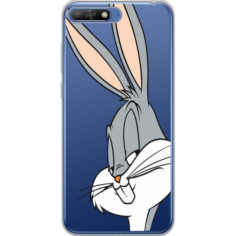 Чехол Boxface Huawei Y6 2018 Lucky Rabbit Прозрачный силикон (33371-bk81-33371)