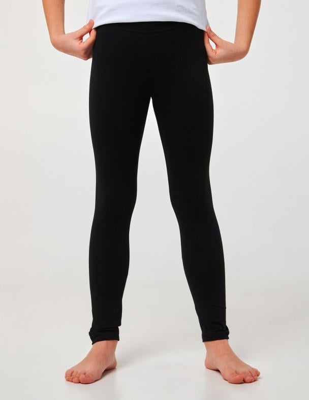 Лосіни для дівчинки Smil стрейч-кулір 110 см Чорний (115643)