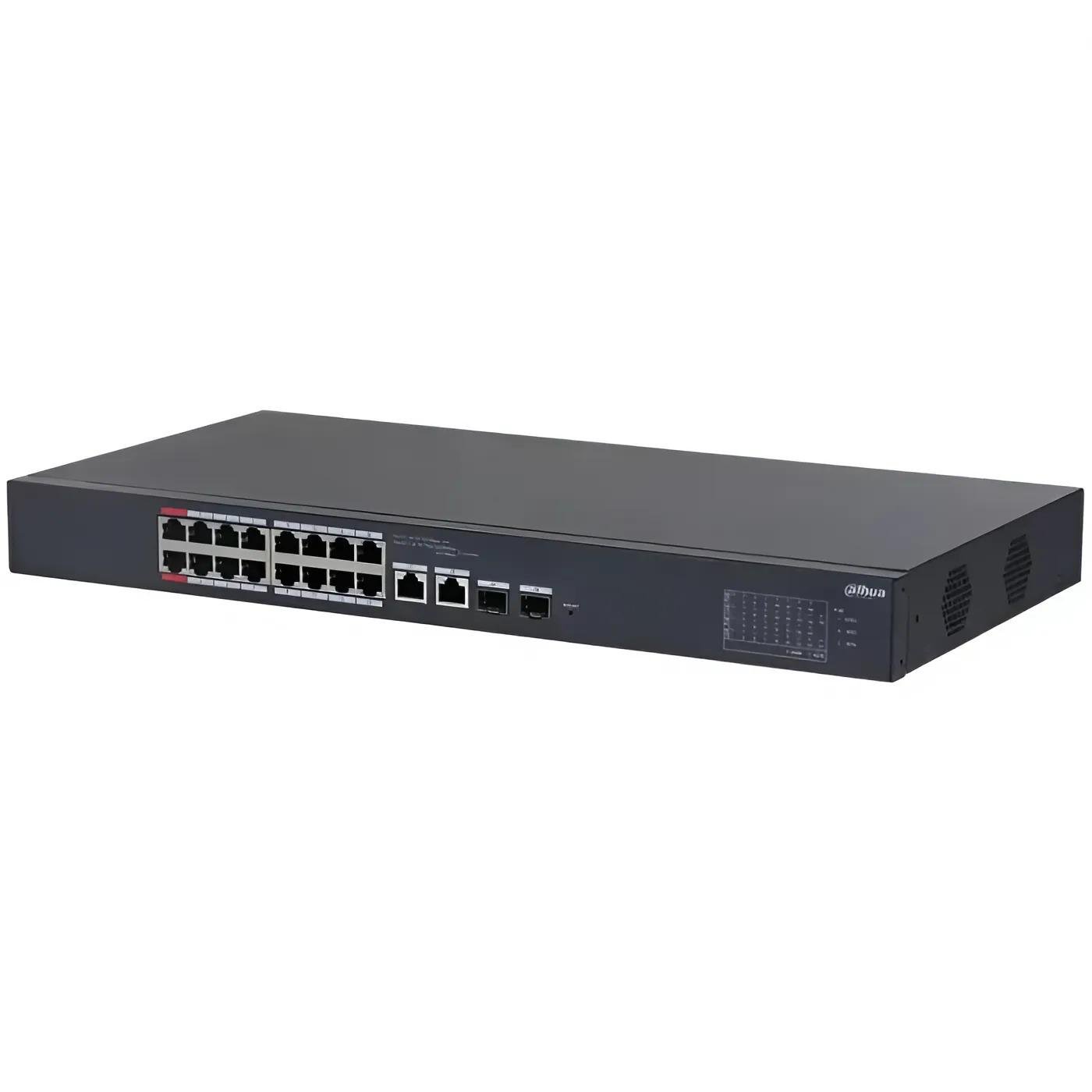 Комутатор керований Dahua DH-CS4228-24GT-240 PoE 56 Гбіт/с Чорний (99-00016234) - фото 3 Комутатор керований Dahua DH-CS4228-24GT-240 PoE 56 Гбіт/с Чорний (99-00016234) - фото 3