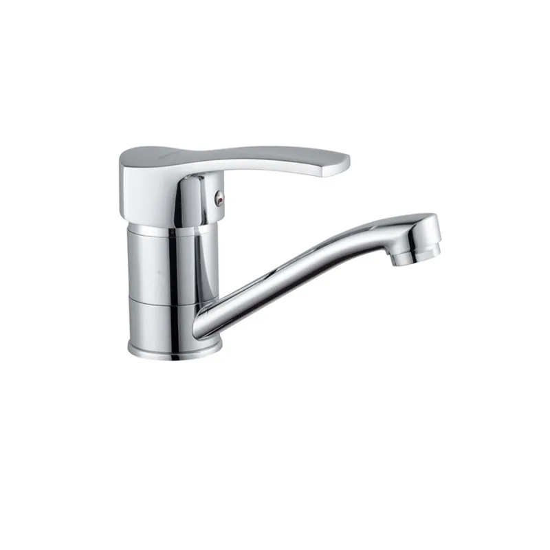 Смеситель для умывальника Champion Pan 004-279-15cm из цинка Стальной (MI6381)