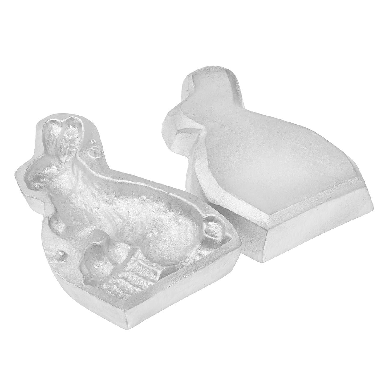 Форма для выпечки "Заяц с корзинкой" 15х10 см (1740521394)